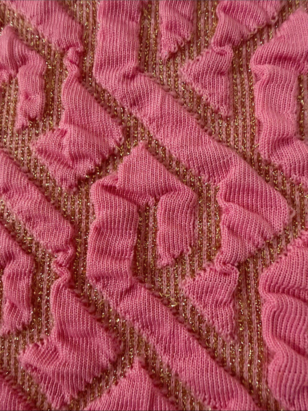 Zara Pink Textured Jewel-Trim Sleeveless Mini Dress - Picture 4 of 8